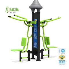 Máy tập kéo đẩy tay 2 trụ ls09