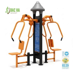 Máy tập kéo đẩy tay 2 trụ ls08