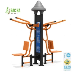 Máy tập kéo đẩy tay 2 trụ ls09