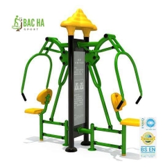 Máy tập kéo đẩy tay 2 trụ ls08