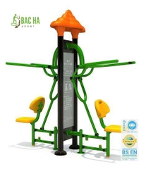 Máy tập kéo đẩy tay 2 trụ ls09