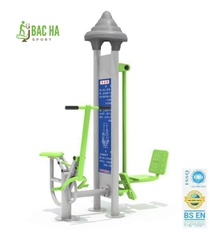 May tập toàn thân kết hợp đạp chân 2 trụ ls11