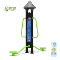 Máy tập xoay eo đôi 2 trụ ls13