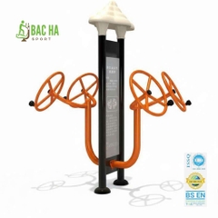 Máy tập tay vai đôi 2 trụ ls03