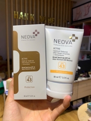 Kem chống nắng phổ rộng bảo vệ da dùng cho mặt và body Neova Active SPF 43