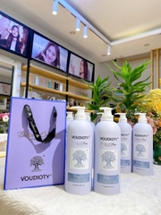 Cặp dầu kiềm dầu chống rụng, phục hồi bóng mượt Biotin Collagen Voudioty 1000ml (có hóa đơn VAT)