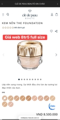 Kem Nền Clé De Peau Le Fond De Teint The Foundation Mini Tone I10 - Very Light Ivory 3ml