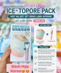 Mặt Nạ Đất Sét Băng Lạnh Thu Nhỏ Lỗ Chân Lông, Điều Tiết Dầu Thừa Aperire Spa Relief Be Frozen Pore Mask 120g