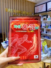 Cao dán hồng sâm túi đỏ Power Red Gingseng Hàn Quốc - túi 20 miếng