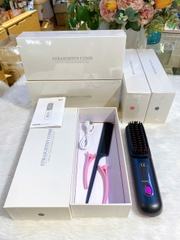 Lược Điện Ion tạo kiểu giúp tóc suôn mượt Straighten Comb