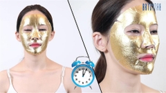 Mặt nạ chống lão hóa trắng da AHC Premium Hydra Gold Foil Mask 25g