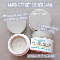 Mặt Nạ Đất Sét Làm Sạch Sâu, Se Lỗ Chân Lông Kiehl's Rare Earth Deep Pore Cleansing Masque 14ml