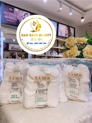 Bông tẩy trang siêu dai, mềm mịn Lamer Ultra-Soft Cotton pads 100% cotton Gói 201 miếng