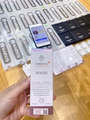 Serum Niacinamide 20% sáng da, thu nhỏ lỗ chân lông Evenswiss 30ml (hàng công ty)