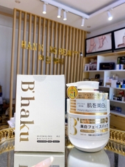 Ủ dưỡng trắng body chuyên sâu, giúp phục hồi, tái tạo, làm trắng làn da xỉn màu B'haku Whitening Pack 360ml
