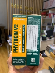 Kem Dưỡng Ẩm & Phục Hồi Da Chuyên Sâu, Cải Thiện Mụn & Kích Ứng Vibanquentmanka Phytocin V2 For Sensitive Skin 30ml