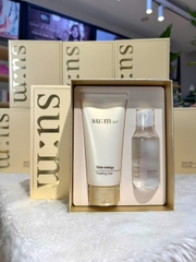 Set Tẩy Da Chết Sum37 Vàng Giúp Sạch Da, Tươi Sáng và Mềm Mịn Da Time Energy Peeling Gel 150ml+ nước tẩy trang 100ml