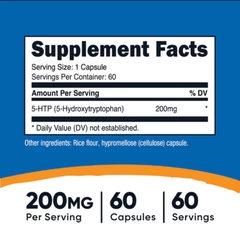 Nutricost 5-HTP 200mg (60 Viên)