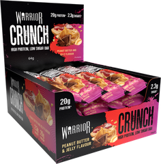 Warrior Crunch Bars (12 Thanh)