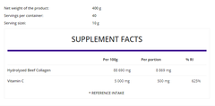 Ostrovit Collagen + Vitamin C (400g)