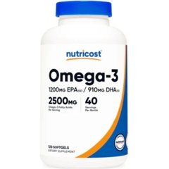 Nutricost Omega 3 2500mg (120 Viên)