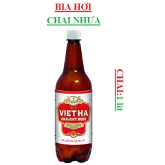 Bia tươi Việt hà chai nhựa 1 lít