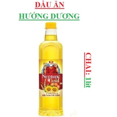 Dầu ăn cao cấp neptune chai 1 lít