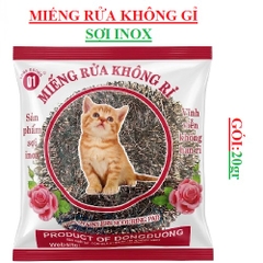 Miếng rửa không rỉ inox Cọ xoong