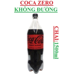 Nước giải khát coca cola không đường chai 1500ml