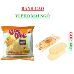 Bánh gạo vị pho mai ngô OneOne gói 160gr