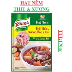 Hạt nêm thịt thăn xương ống và tủy Knorr gói 170gr