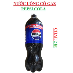 Nước uống có gaz Pepsi cola chai 2lit