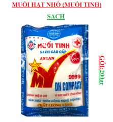 Muối sạch hạt nhỏ (muối tinh) Duyến Hải gói 0.2kg