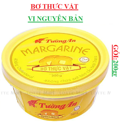 Bơ thực vật Margarine Tường An hộp 200gr