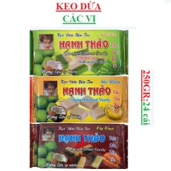 Kẹo dừa Hạnh Thảo gói 250gr (24 miếng)
