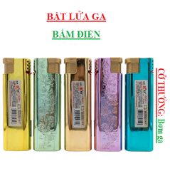 Bật lửa gas  bấm điện LK