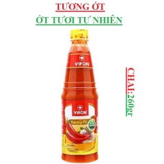 Tương ớt tươi thiên nhiên vifon chai 260gr