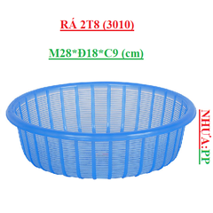 Rá nhựa 2T8 (3010) (M28*Đ18*C9)cm Việt Nhật