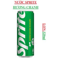Nước giải khát sprite lon (300-:-350)ml