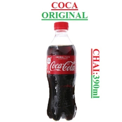 Nước giải khát coca cola vị nguyên bản chai  390ml
