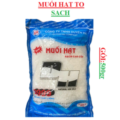 Muối sạch hạt to Duyến Hải gói 0.5kg