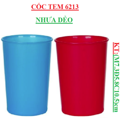 Cốc nhựa dẻo việt nhật 6013