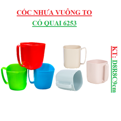 Cốc nhựa có quai Việt nhật 6253