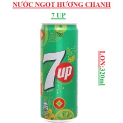 Nước ngọt 7up lon 320ml