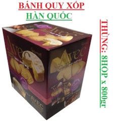 Bánh quy hàn quốc avec gourmet (avec camembert) hộp 800gr, 400gr