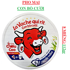 Phomai con bò cười La Vache qui rit hộp 8 miếng 112gr