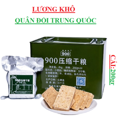 Lương khô quân đội trung quốc  900 gói 200gr