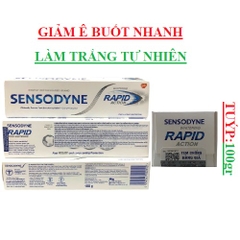 Kem đánh răng rapid action whitening Sensodyne tuýp 100gr