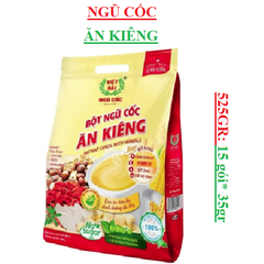 Bột ngũ cốc ăn kiêng Việt Đài túi 525gr (15 gói * 35gr)