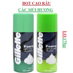 Bọt cạo râu gillette Foamy lọ (145-:-175)gr